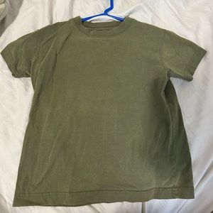 Olive green old navy tee shirt boys xs